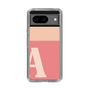 Slim Protection Case［ Original - initial two tone - A pink ］