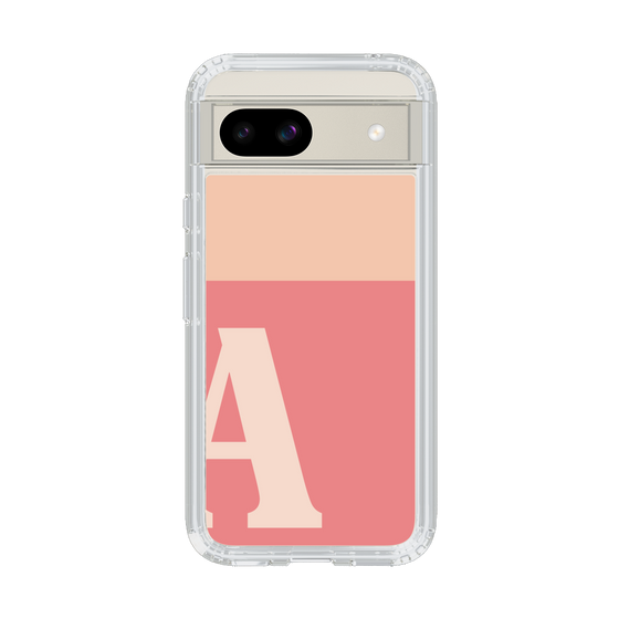 Slim Protection Case［ Original - initial two tone - A pink ］
