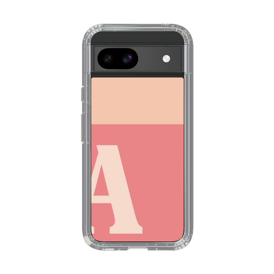 Slim Protection Case［ Original - initial two tone - A pink ］