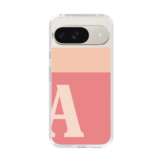 Slim Protection Case［ Original - initial two tone - A pink ］
