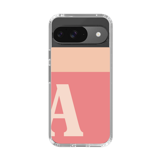 Slim Protection Case［ Original - initial two tone - A pink ］