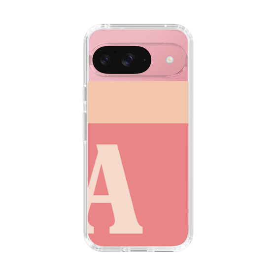 Slim Protection Case［ Original - initial two tone - A pink ］
