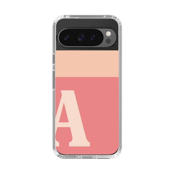 Slim Protection Case［ Original - initial two tone - A pink ］