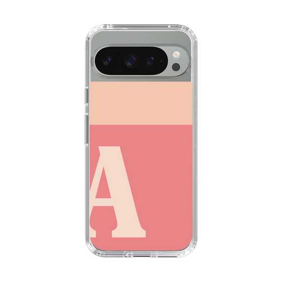 Slim Protection Case［ Original - initial two tone - A pink ］