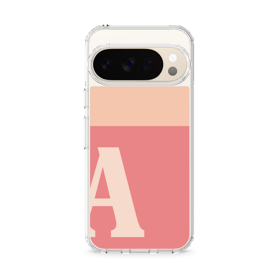 Slim Protection Case［ Original - initial two tone - A pink ］