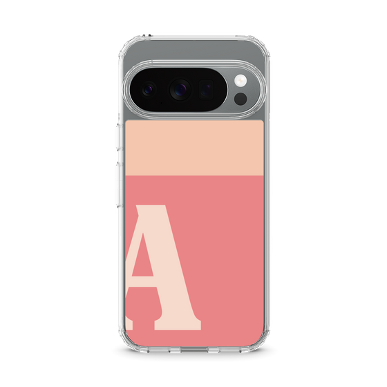 Slim Protection Case［ Original - initial two tone - A pink ］