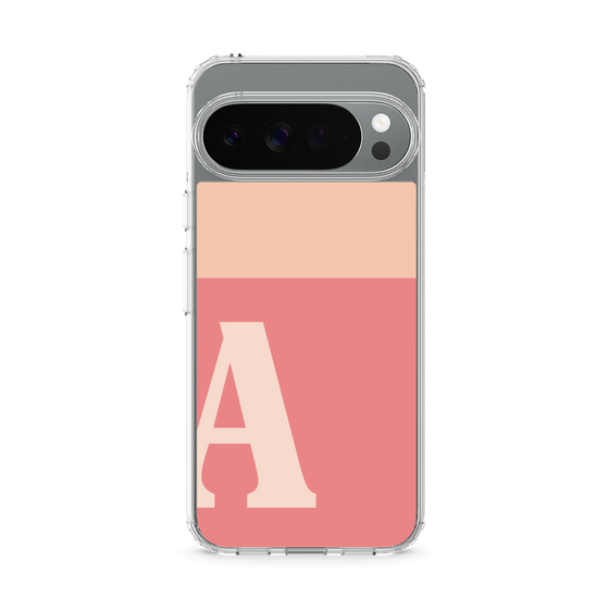 Slim Protection Case［ Original - initial two tone - A pink ］