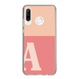 Slim Protection Case［ Original - initial two tone - A pink ］