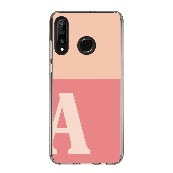 Slim Protection Case［ Original - initial two tone - A pink ］