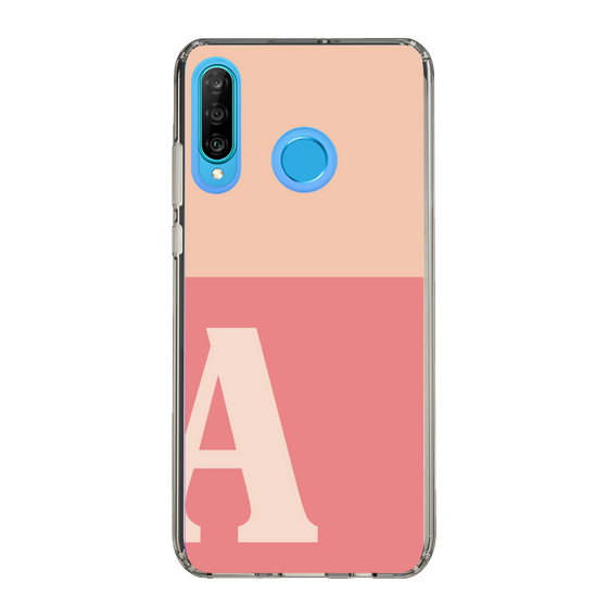 Slim Protection Case［ Original - initial two tone - A pink ］