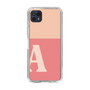 Slim Protection Case［ Original - initial two tone - A pink ］