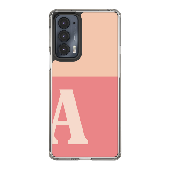 Slim Protection Case［ Original - initial two tone - A pink ］