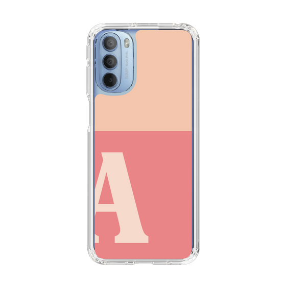 Slim Protection Case［ Original - initial two tone - A pink ］