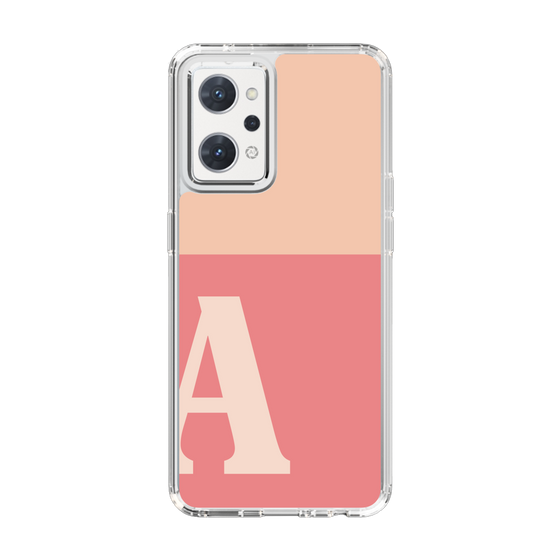 Slim Protection Case［ Original - initial two tone - A pink ］