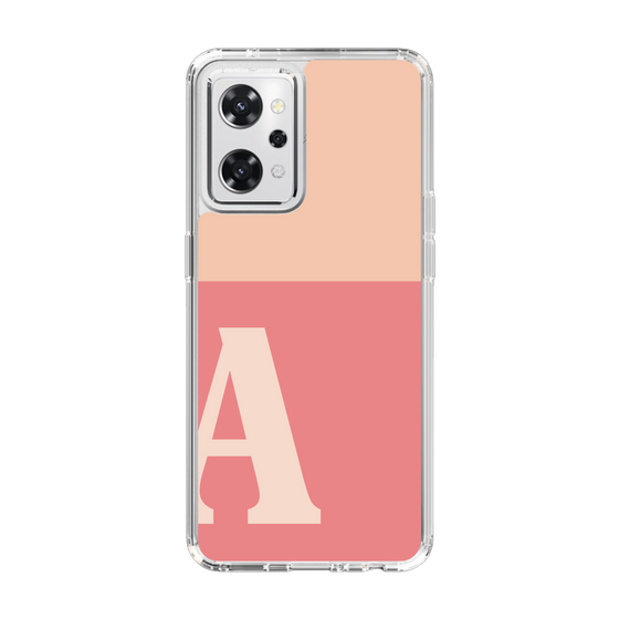 Slim Protection Case［ オリジナル - initial two tone - A pink ］