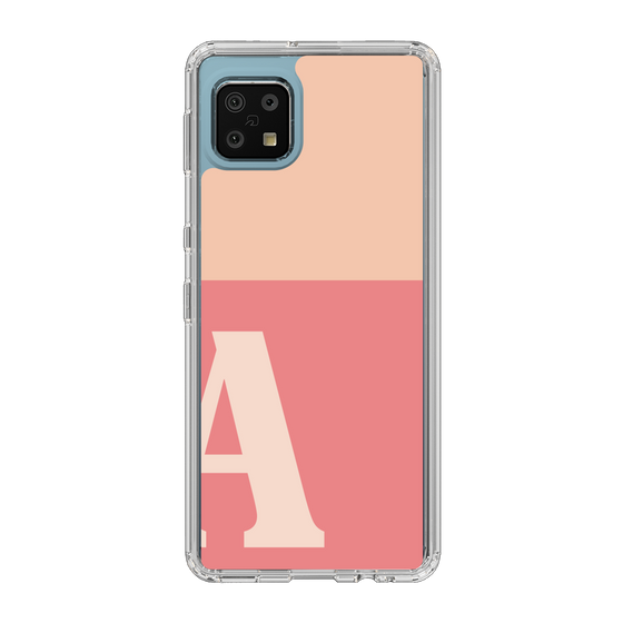 Slim Protection Case［ Original - initial two tone - A pink ］