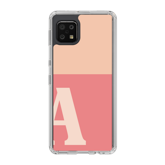 Slim Protection Case［ Original - initial two tone - A pink ］