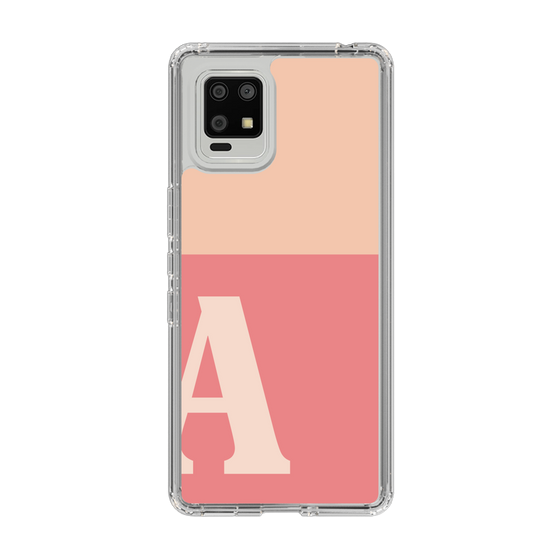 Slim Protection Case［ Original - initial two tone - A pink ］