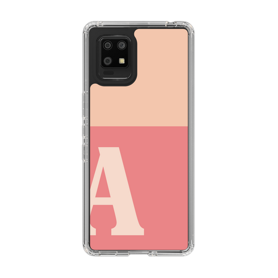 Slim Protection Case［ Original - initial two tone - A pink ］