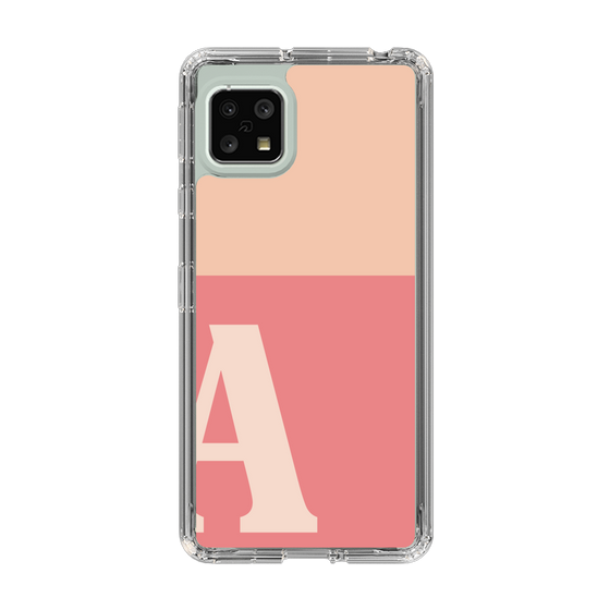 Slim Protection Case［ Original - initial two tone - A pink ］
