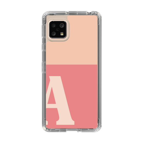 Slim Protection Case［ Original - initial two tone - A pink ］