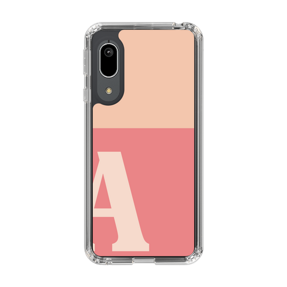 Slim Protection Case［ Original - initial two tone - A pink ］