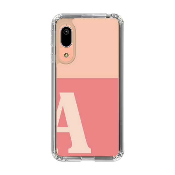 Slim Protection Case［ Original - initial two tone - A pink ］