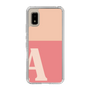 Slim Protection Case［ Original - initial two tone - A pink ］