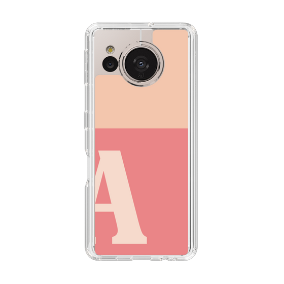 Slim Protection Case［ Original - initial two tone - A pink ］