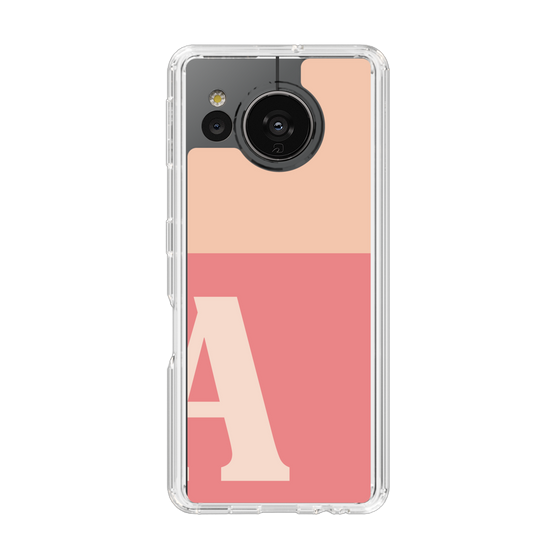 Slim Protection Case［ Original - initial two tone - A pink ］