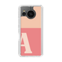 Slim Protection Case［ Original - initial two tone - A pink ］