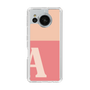 Slim Protection Case［ Original - initial two tone - A pink ］