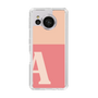 Slim Protection Case［ Original - initial two tone - A pink ］