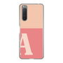 Slim Protection Case［ Original - initial two tone - A pink ］