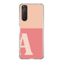 Slim Protection Case［ Original - initial two tone - A pink ］
