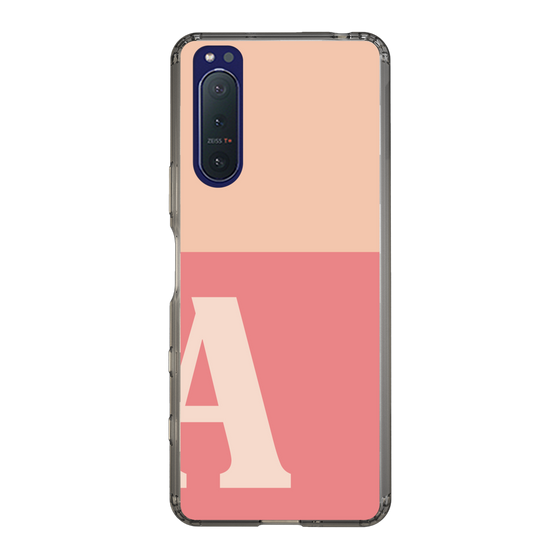 Slim Protection Case［ Original - initial two tone - A pink ］