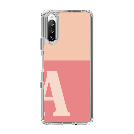Slim Protection Case［ Original - initial two tone - A pink ］