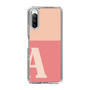 Slim Protection Case［ Original - initial two tone - A pink ］