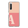 Slim Protection Case［ Original - initial two tone - A pink ］