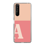 Slim Protection Case［ Original - initial two tone - A pink ］