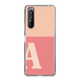 Slim Protection Case［ Original - initial two tone - A pink ］