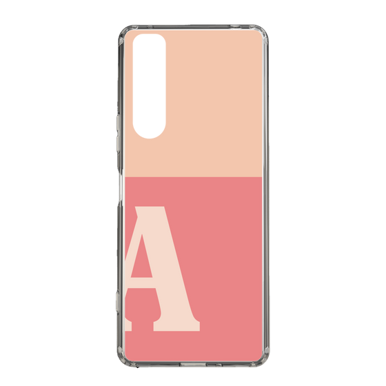 Slim Protection Case［ Original - initial two tone - A pink ］