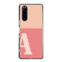 Slim Protection Case［ Original - initial two tone - A pink ］