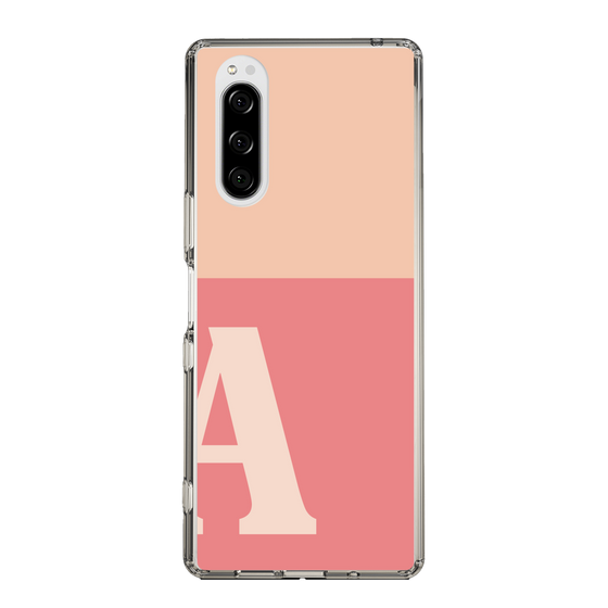 Slim Protection Case［ Original - initial two tone - A pink ］