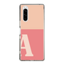 Slim Protection Case［ Original - initial two tone - A pink ］