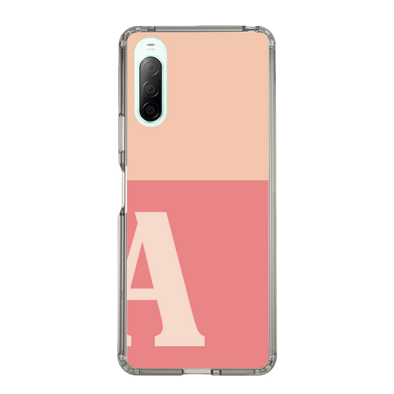 Slim Protection Case［ Original - initial two tone - A pink ］