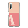 Slim Protection Case［ Original - initial two tone - A pink ］