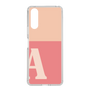 Slim Protection Case［ Original - initial two tone - A pink ］