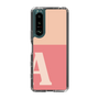 Slim Protection Case［ Original - initial two tone - A pink ］