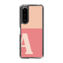 Slim Protection Case［ Original - initial two tone - A pink ］